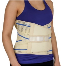 LUMBOSACRAL STEEL UNDERWIRE CORSET 32 CM BELTED