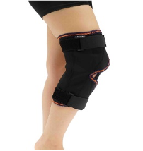 HINGED (STEEL JOINTED) FRONT OPENING KNEE PADS