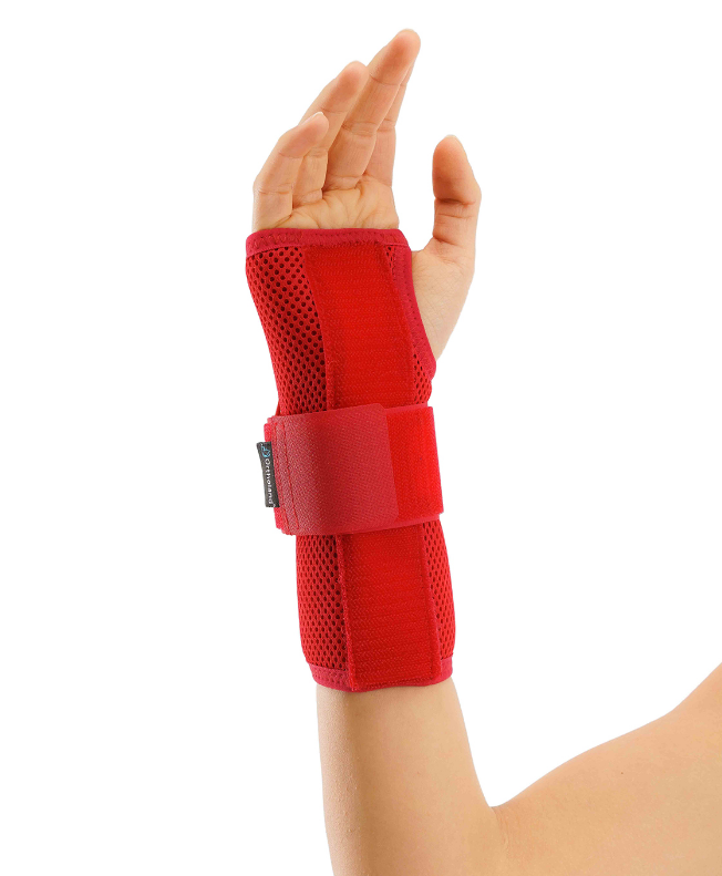 STATIC WRIST SPLINT - AIRTEX - RED