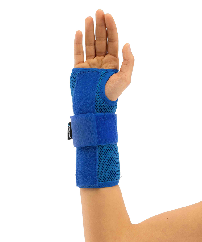STATIC WRIST SPLINT - AIRTEX - BLUE