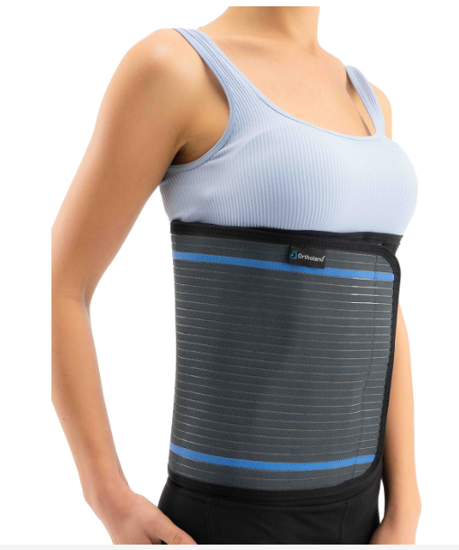 ABDOMINAL CORSET SMOKED