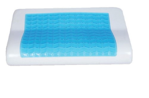 VISCOSE NECK PILLOW WITH NON-SWEATING GEL
