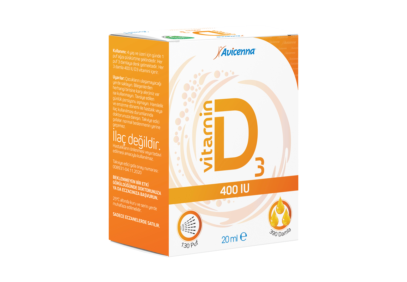 Vitamin D3 400 IU
