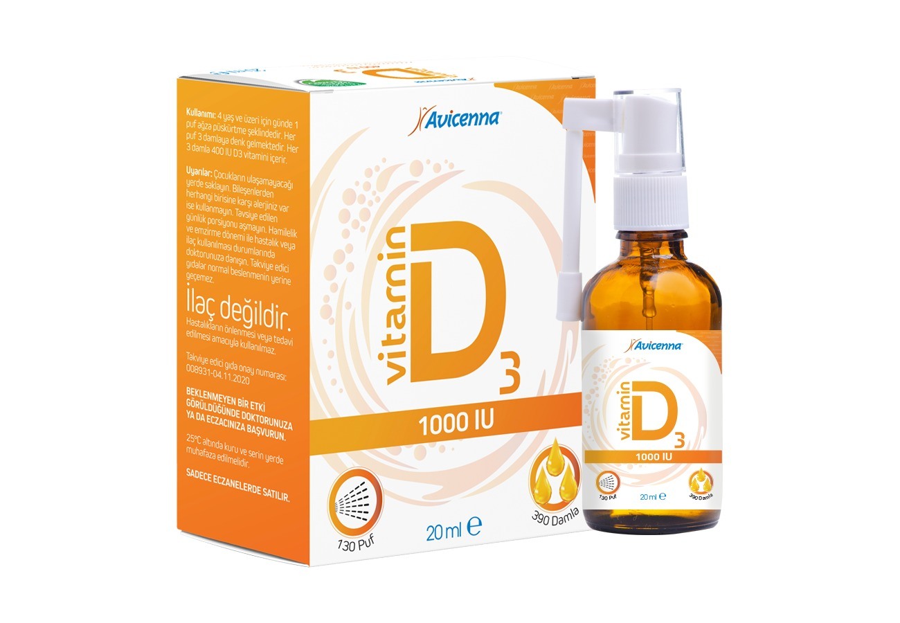 D3 Vitamini 1000 IU