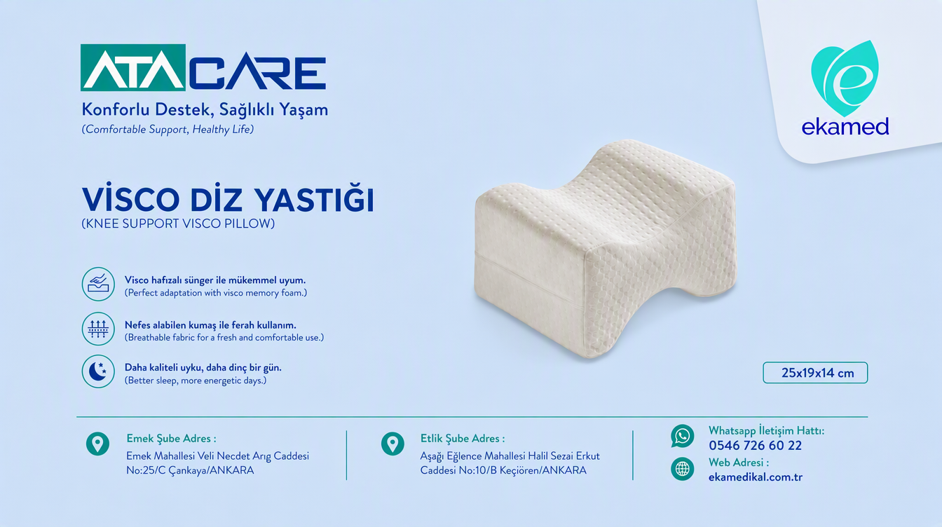 Visco Diz Yastığı